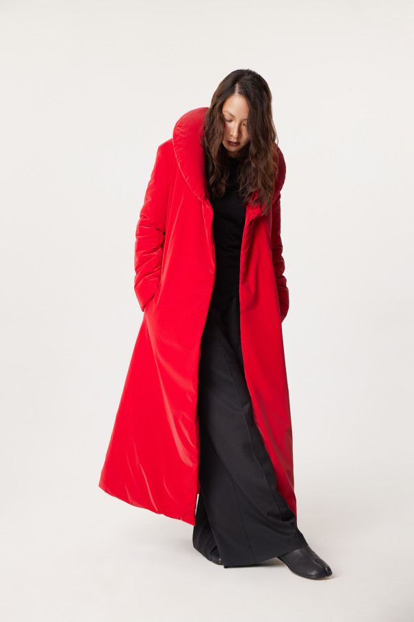 Утепленное пальто Avior , Красный, арт. FR23FL1DJ43BLW200RD купить в интернет-магазине