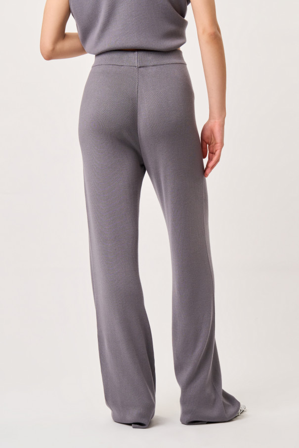 FR2204GRSPCO Трикотажные брюки прямого кроя, серый , Серый, арт. FR2204GRSPCO купить в интернет-магазине