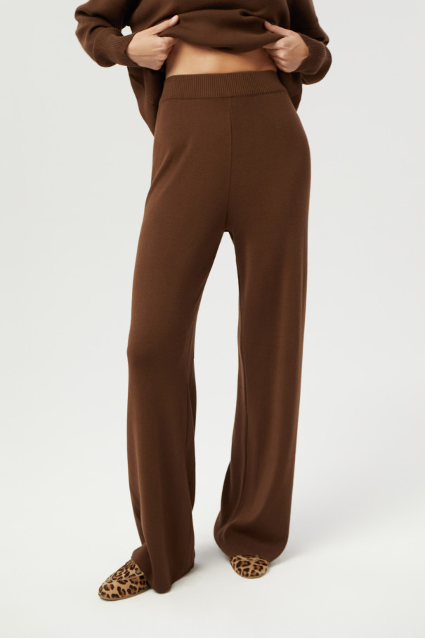 Трикотажные брюки , Коричневый, арт. FR23SS4P3K400BR купить в интернет-магазине