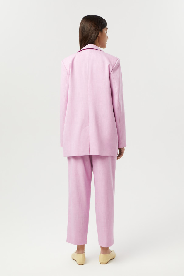 Укороченные брюки прямого кроя , Розовый, арт. FR23SSP3W210P купить в интернет-магазине