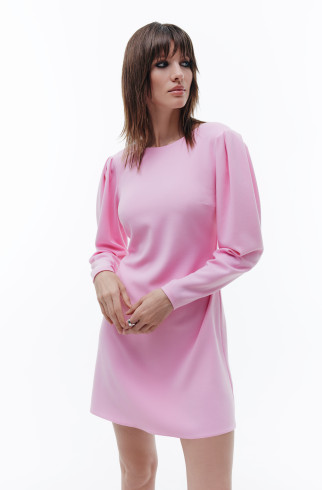 Розовое платье мини , Розовый, арт. FR012FW22VISPIN купить в интернет-магазине