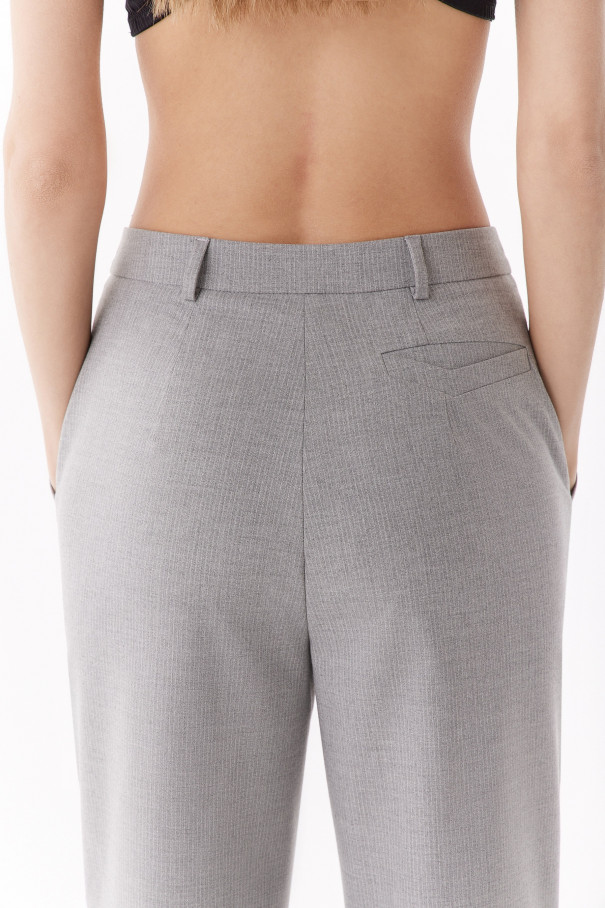 Укороченные брюки прямого кроя , Серый, арт. FR23SSP3W200G купить в интернет-магазине