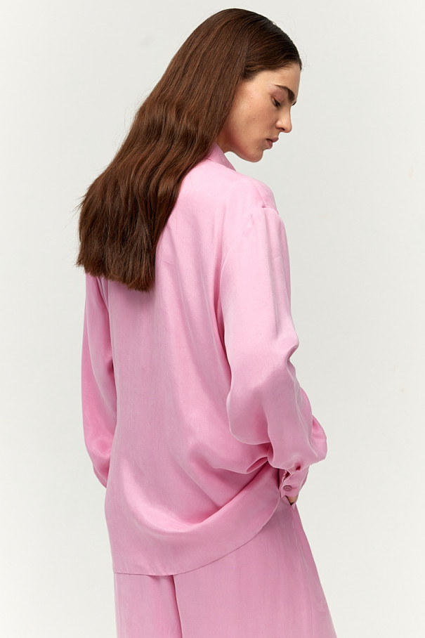 Блузка с длинным рукавом , Розовый, арт. FR23SSBL4WW510P купить в интернет-магазине