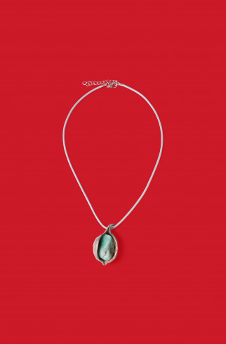 Ожерелье Arbol Botella Acuamarine , Серебряный, арт. 1200 купить в интернет-магазине