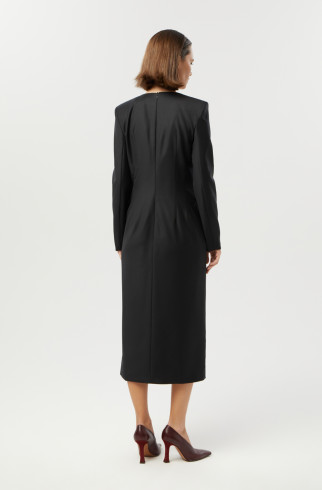 Платье миди Alioth , Чёрный, арт. FR23FL1DR42PCW120BL купить в интернет-магазине