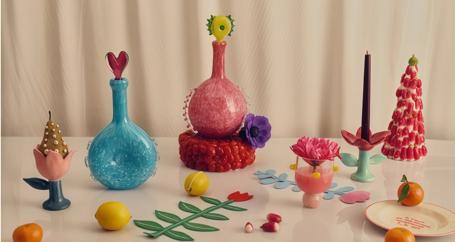 Laetitia Rouget: Искусство на обеденном столе