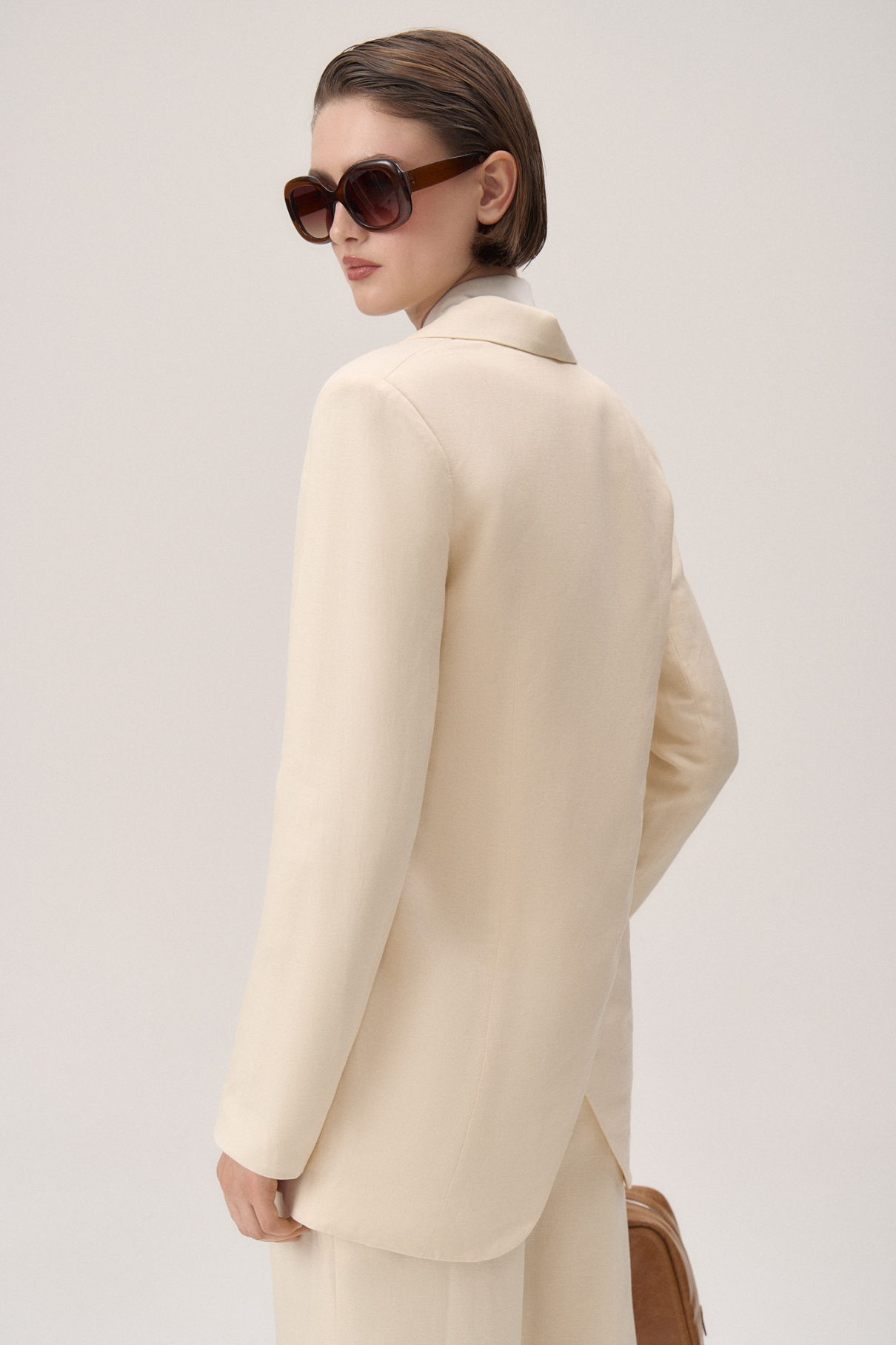 Жакет Iness , молочный, арт. FR24SS1JC40PCW350ML купить в интернет-магазине Жакет Iness , молочный, арт. FR24SS1JC40PCW350ML купить в интернет-магазине