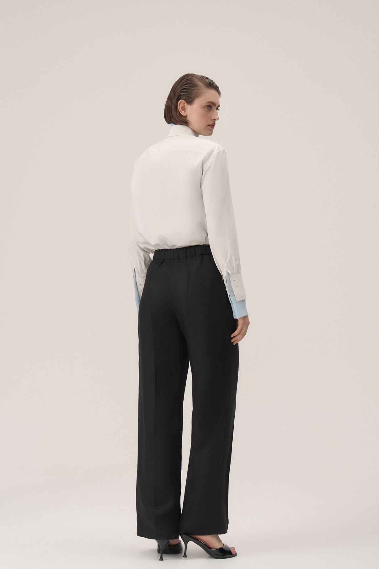 Брюки Iness , черный, арт. FR24SS1PN03FLW350BL купить в интернет-магазине Брюки Iness , черный, арт. FR24SS1PN03FLW350BL купить в интернет-магазине