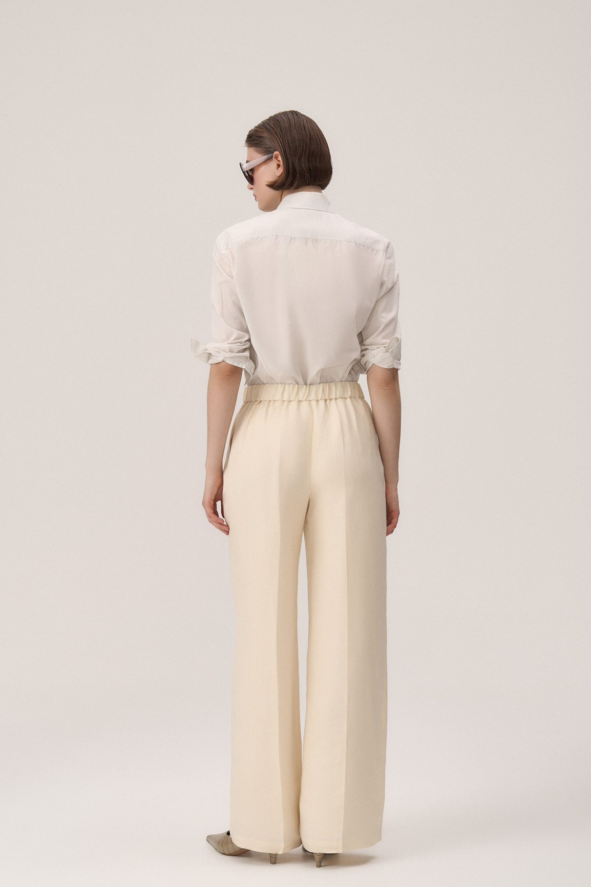 Брюки Iness , молочный, арт. FR24SS1PN03FLW350ML купить в интернет-магазине Брюки Iness , молочный, арт. FR24SS1PN03FLW350ML купить в интернет-магазине