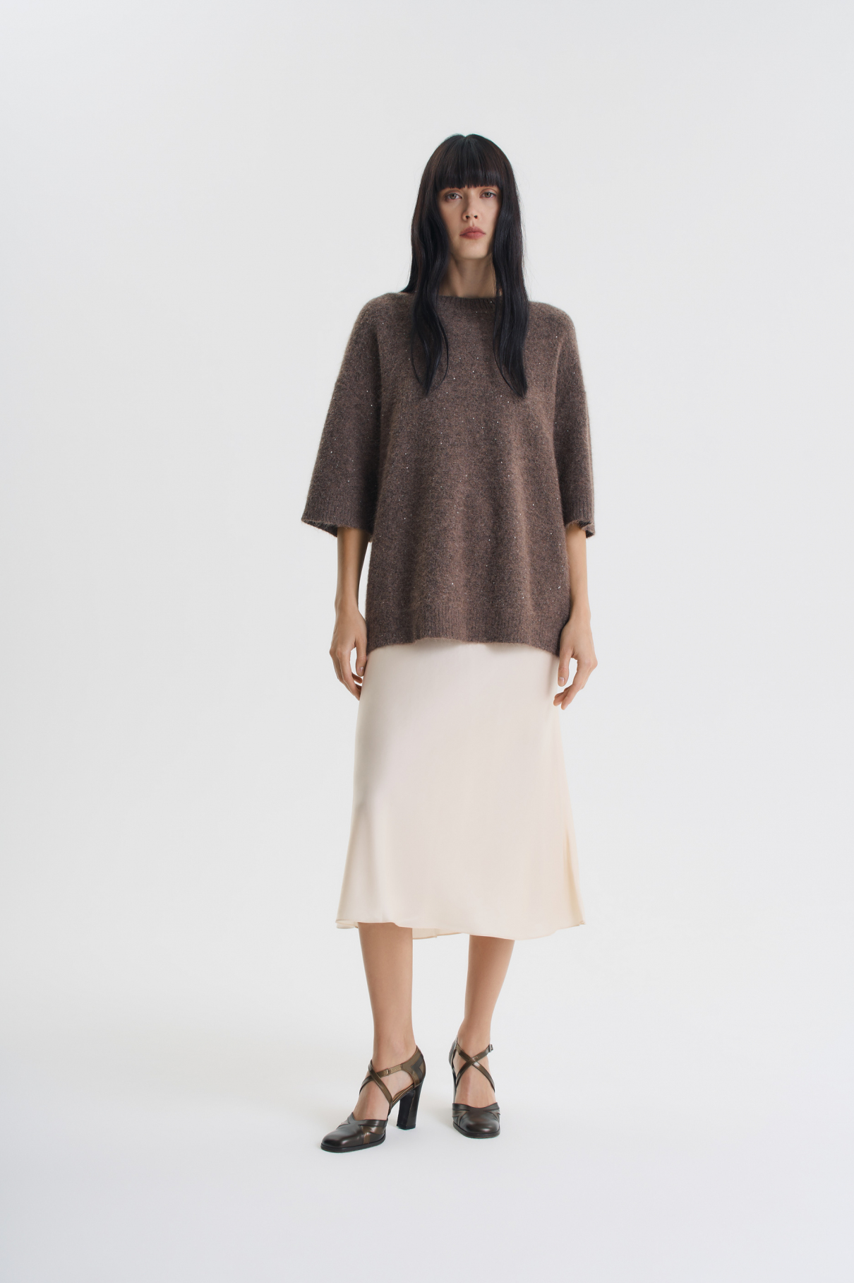 Джемпер Bruges , коричневый, арт. FR24FW4RN400W100BR купить в интернет-магазине Джемпер Bruges , коричневый, арт. FR24FW4RN400W100BR купить в интернет-магазине