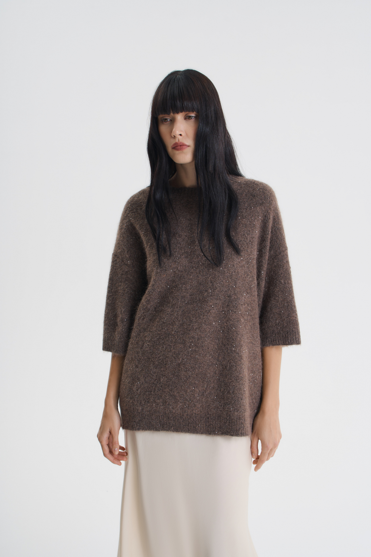 Джемпер Bruges , коричневый, арт. FR24FW4RN400W100BR купить в интернет-магазине Джемпер Bruges , коричневый, арт. FR24FW4RN400W100BR купить в интернет-магазине