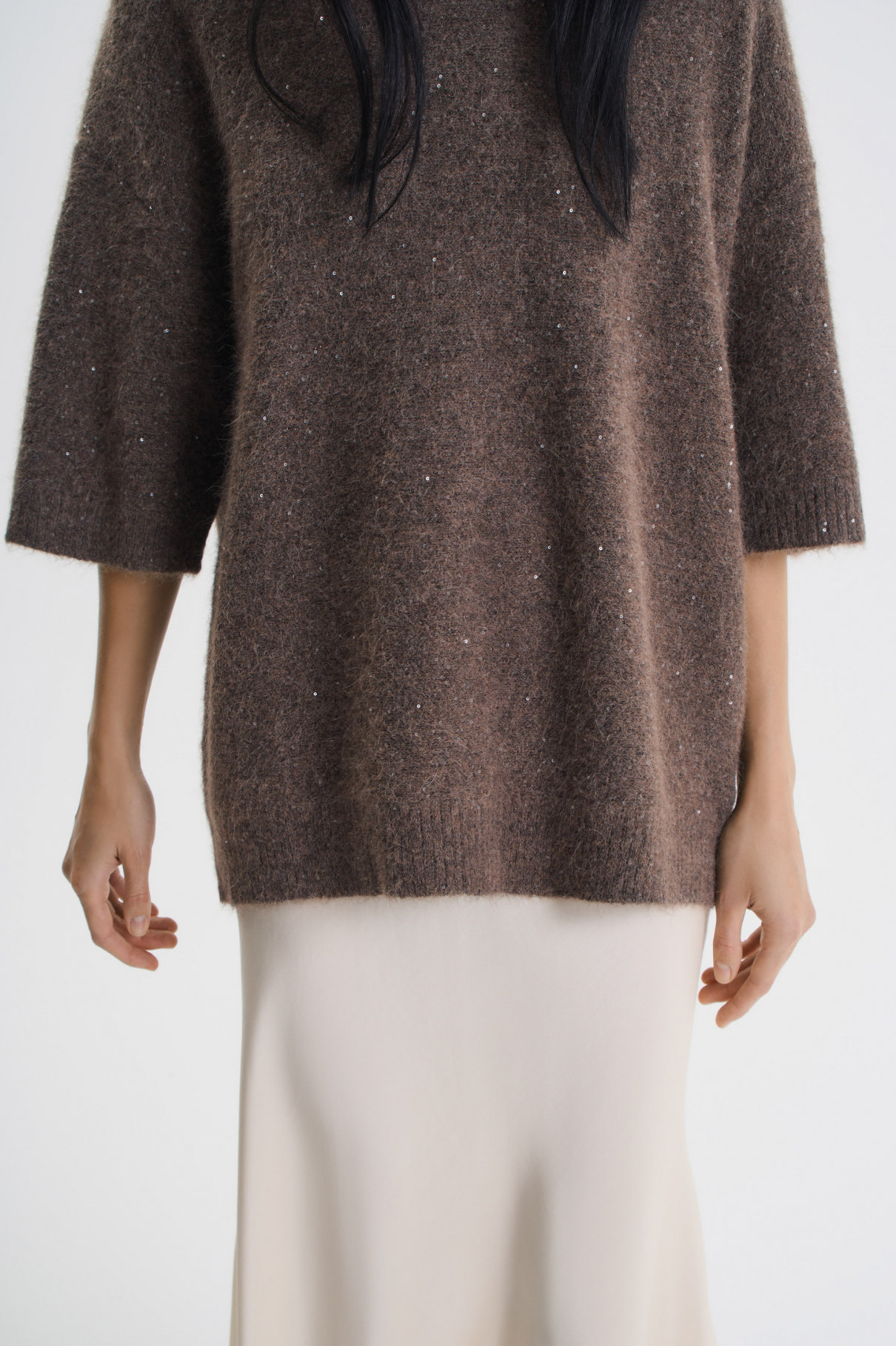 Джемпер Bruges , коричневый, арт. FR24FW4RN400W100BR купить в интернет-магазине Джемпер Bruges , коричневый, арт. FR24FW4RN400W100BR купить в интернет-магазине