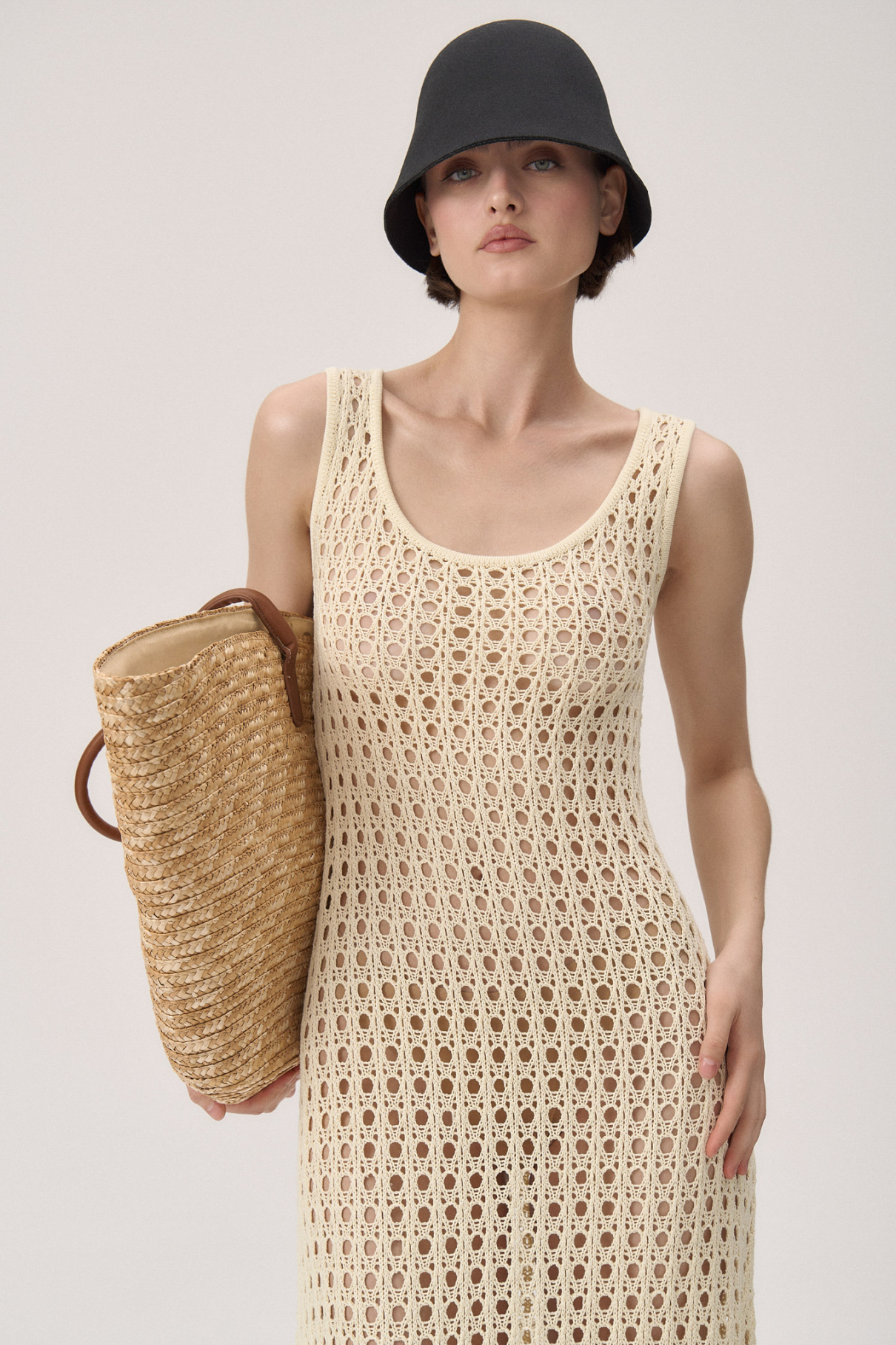Платье , молочный, арт. FR25SS1DR13W530ML купить в интернет-магазине Платье , молочный, арт. FR25SS1DR13W530ML купить в интернет-магазине