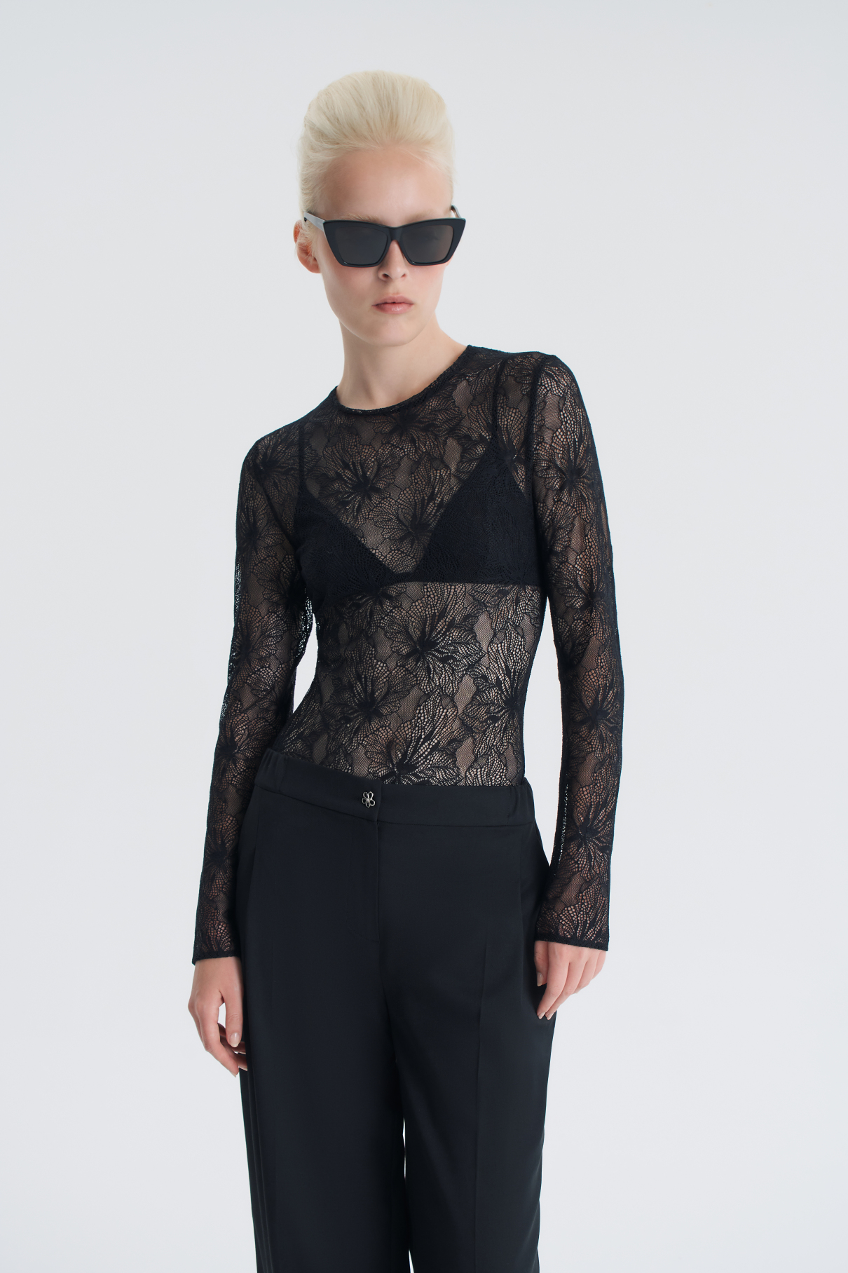Боди Ma belle , черный, арт. FR25FW1BD40LCW200BL купить в интернет-магазине Боди Ma belle , черный, арт. FR25FW1BD40LCW200BL купить в интернет-магазине