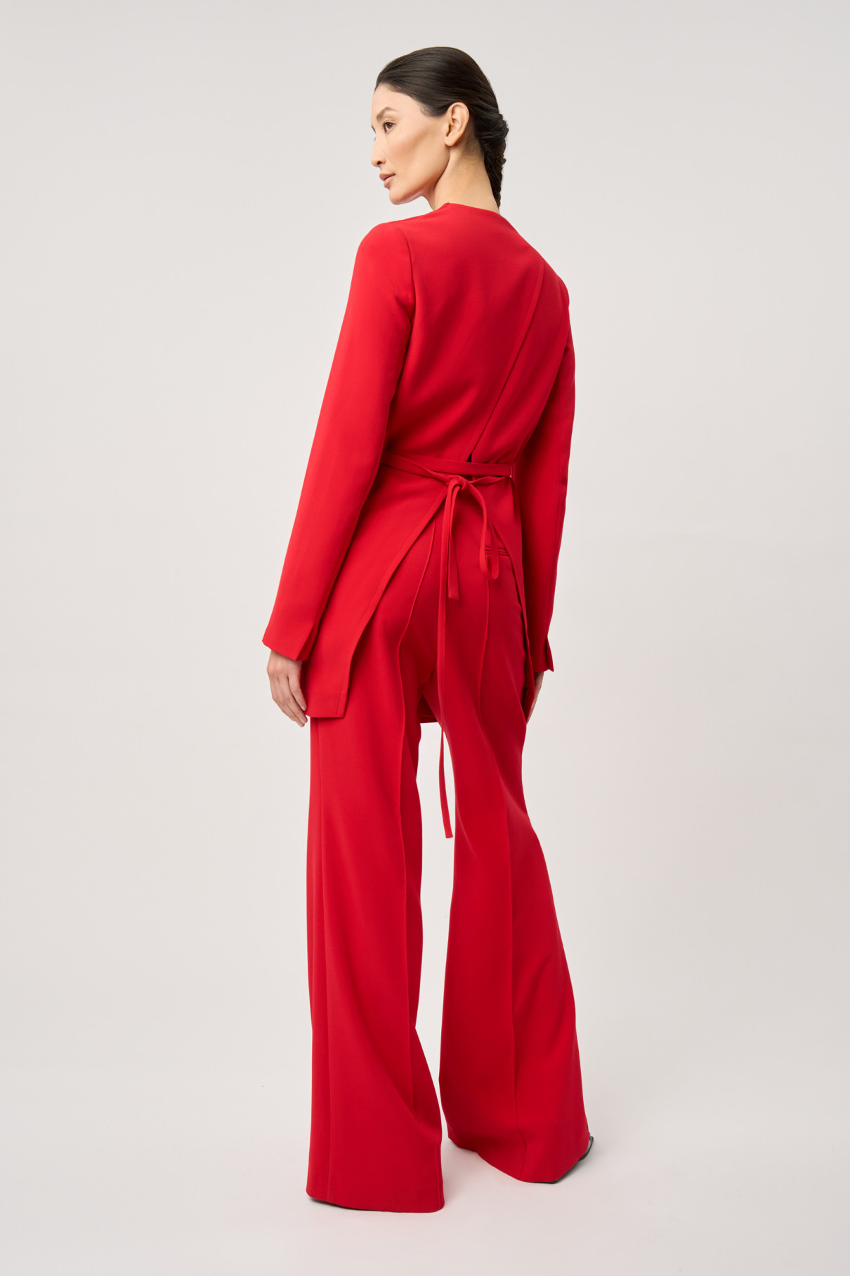 Жакет-кимоно красный , арт. FR21-ЛД-2-кр-2 купить в интернет-магазине