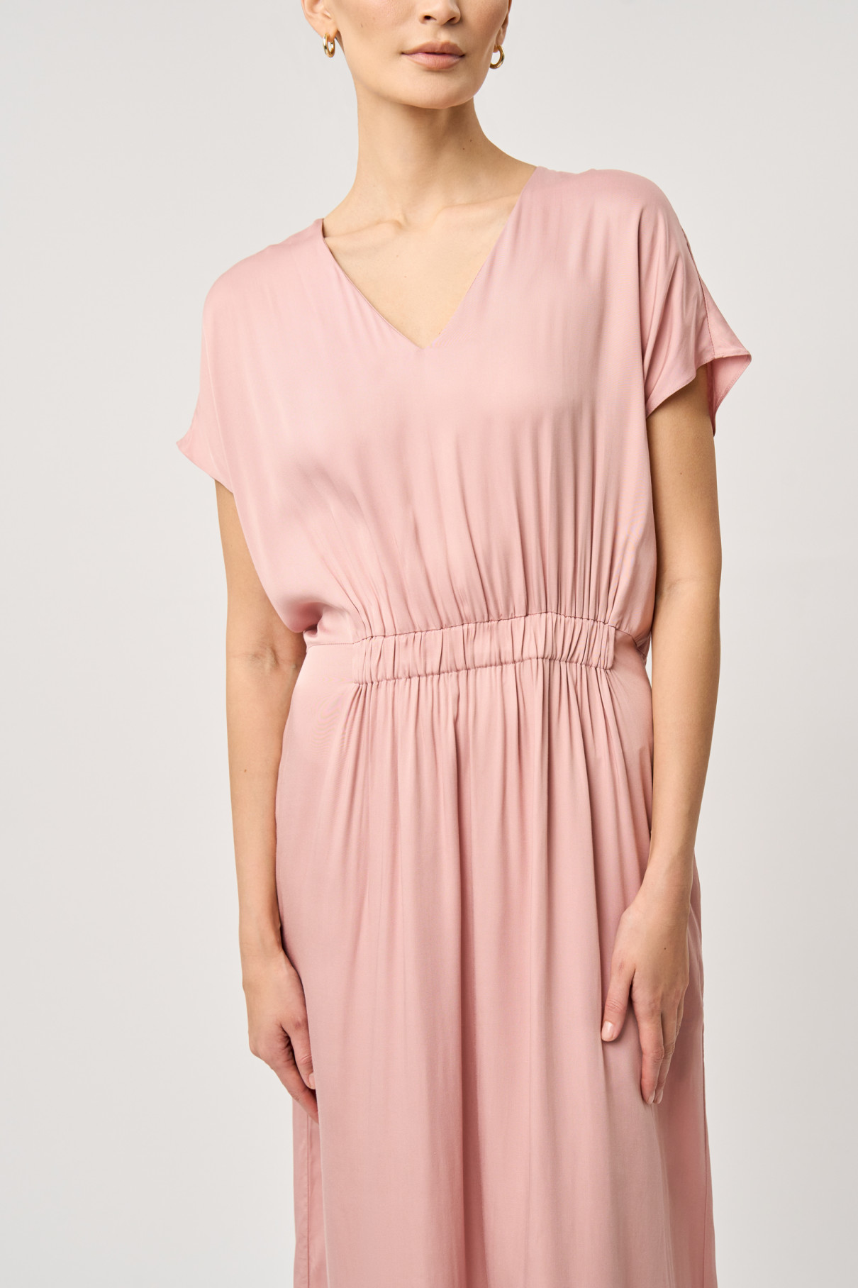 Платье на резинке розовое , арт. FR20-ПУ-1-пд-4 купить в интернет-магазине