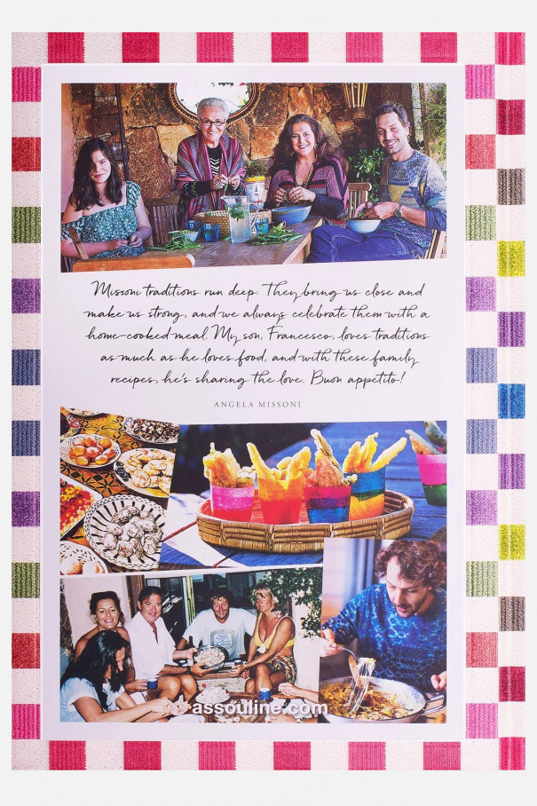 Книга ASSOULINE The Missoni Family Cookbook