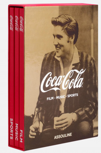 Книга ASSOULINE Coca-Cola Set of Three: Film, Music, Sports ,  арт. 9781614281436 купить в интернет-магазине