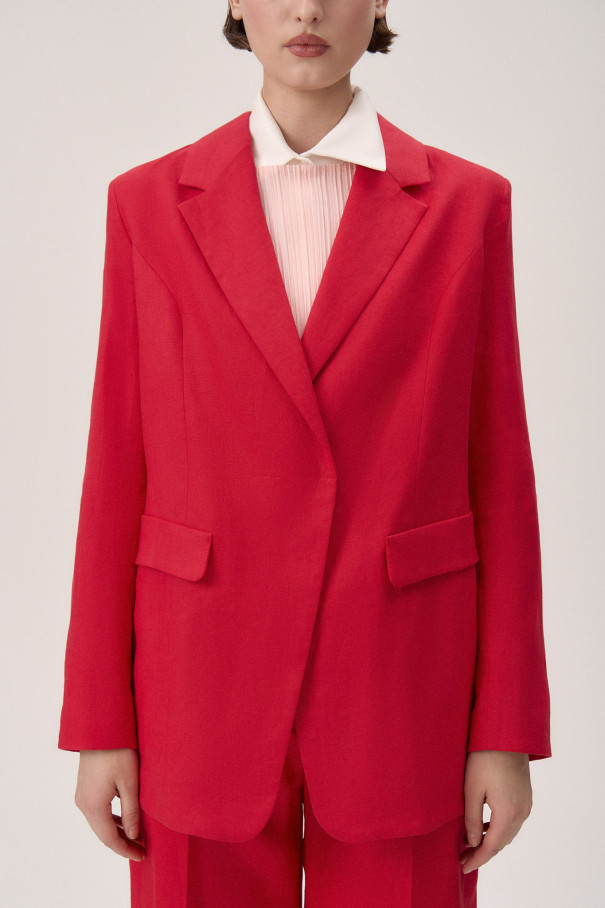 Жакет Iness , красный, арт. FR24SS1JC40PCW350RD купить в интернет-магазине