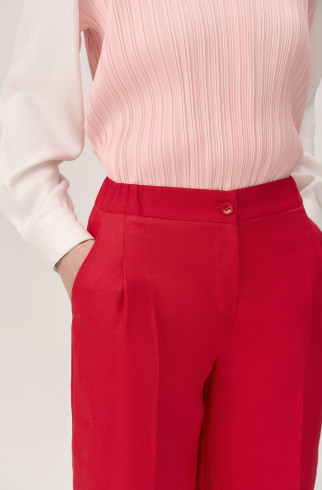 Брюки Iness , Красный, арт. FR24SS1PN03FLW350RD купить в интернет-магазине