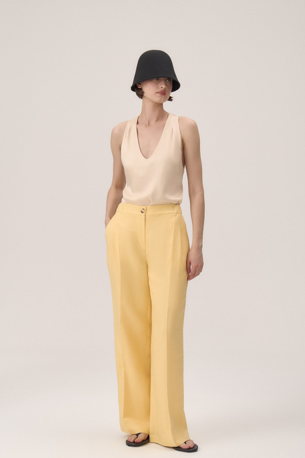 Брюки Iness , желтый, арт. FR24SS1PN03FLW350YL купить в интернет-магазине