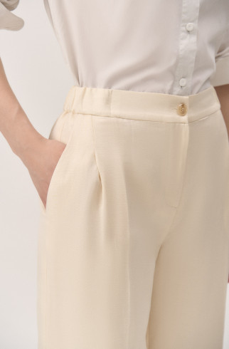 Брюки Iness , Молочный, арт. FR24SS1PN03FLW350ML купить в интернет-магазине