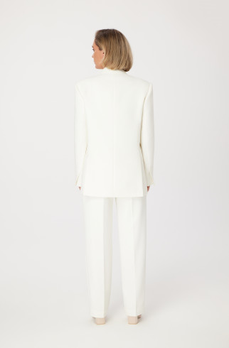Белые брюки Valentina , Белый, арт. FR24SS1PN030W530WT купить в интернет-магазине