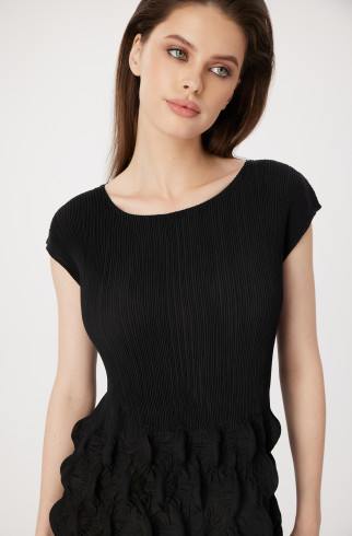 Трикотажное платье миди Onyx , Черный, арт. FR24SS4DR220W200BL купить в интернет-магазине