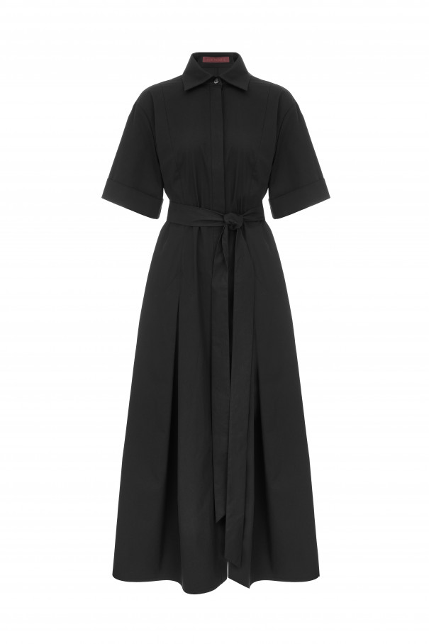 Платье-рубашка Menara , черный, арт. FR24SS1DR22BLW320BL купить в интернет-магазине