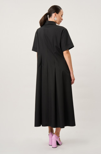 Платье-рубашка Menara , Черный, арт. FR24SS1DR22BLW320BL купить в интернет-магазине