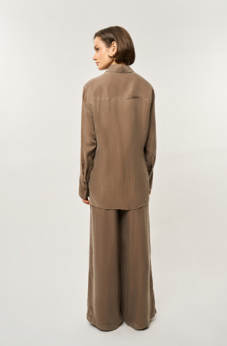 Блуза Sahara , Коричневый, арт. FR24SS1BL42FLW510BR купить в интернет-магазине