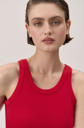 Платье трикотажное Beatrice , Красный, арт. FR24SS1DR130W330RD купить в интернет-магазине