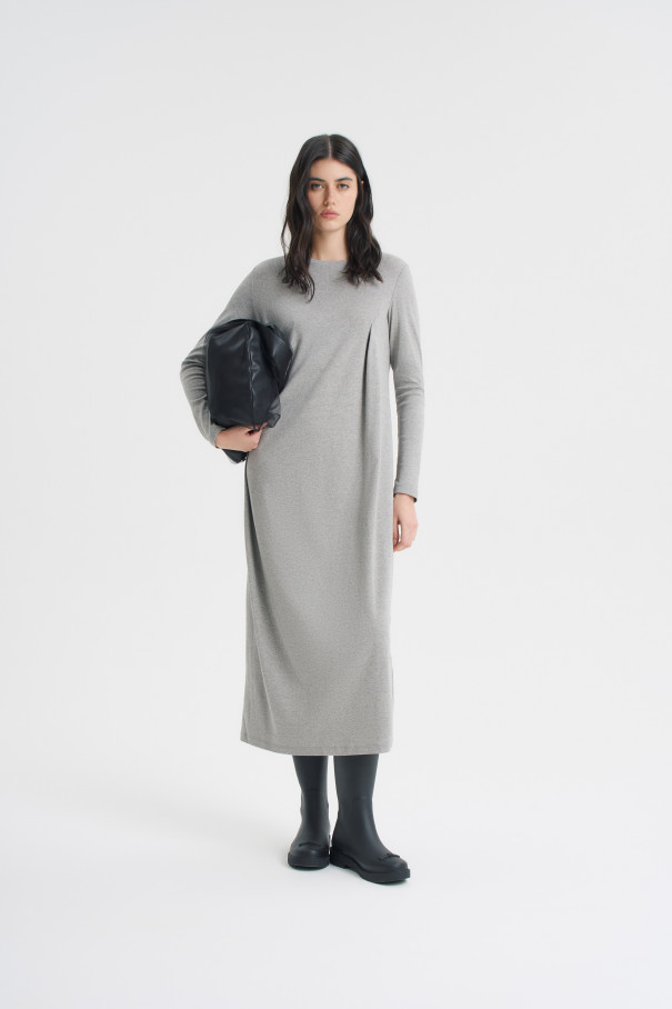 Платье трикотажное Verona , серый, арт. FR24SS4DR420K500GR купить в интернет-магазине