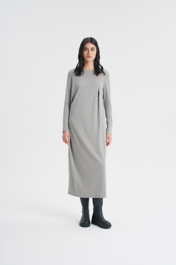 Платье трикотажное Verona , серый, арт. FR24SS4DR420K500GR купить в интернет-магазине