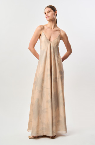 Платье сарафан Salma , Бежевый, арт. FR24SS1DR63PRW230BG купить в интернет-магазине