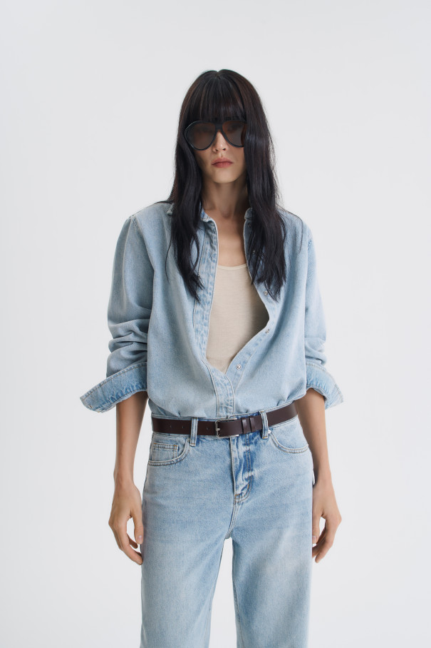 Ремень , коричневый, арт. FRBL24SL100BR купить в интернет-магазине