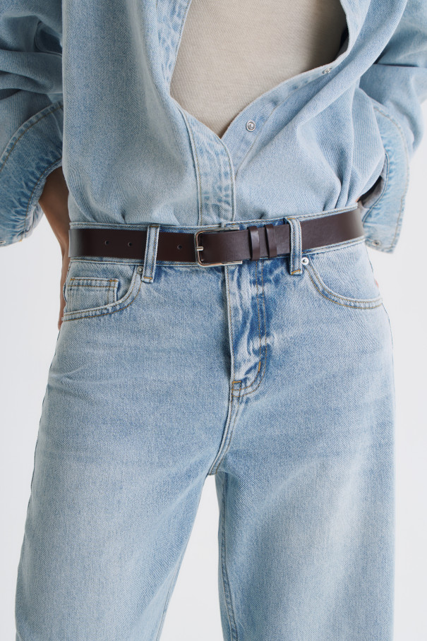 Ремень , коричневый, арт. FRBL24SL100BR купить в интернет-магазине