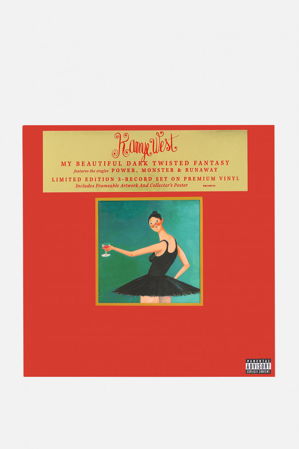 Kanye West - My Beautiful Dark Twisted Fantasy (3LP)