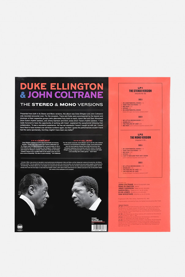 Duke Ellington & John Coltrane. 2LP