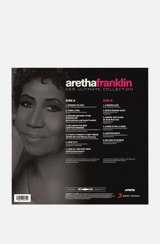 FRANKLIN, ARETHA. HER ULTIMATE COLLECTION -COLOURED-. 1LP ,  арт. 0194399512715 купить в интернет-магазине