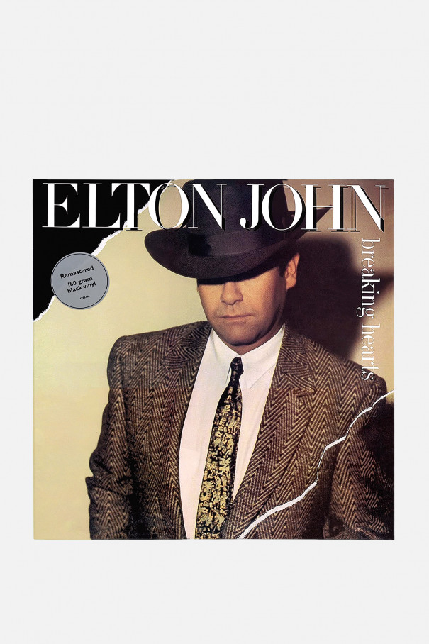 JOHN ELTON. BREAKING HEARTS. 1LP