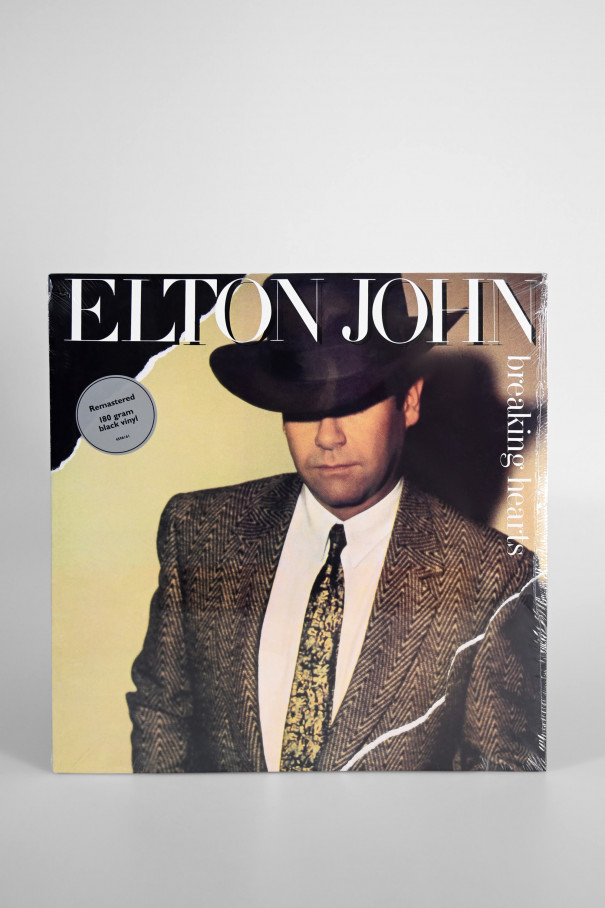 JOHN ELTON. BREAKING HEARTS. 1LP