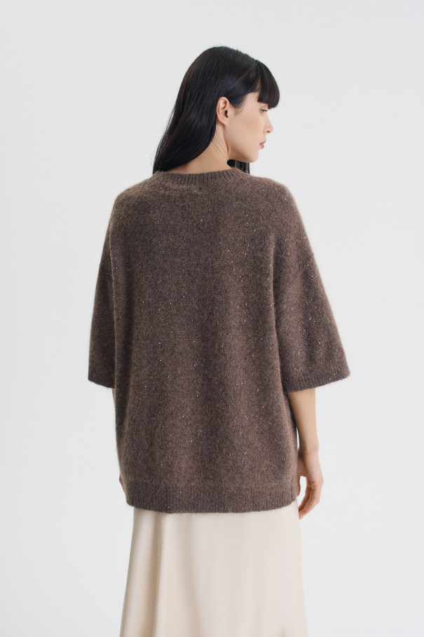 Джемпер Bruges , коричневый, арт. FR24FW4RN400W100BR купить в интернет-магазине