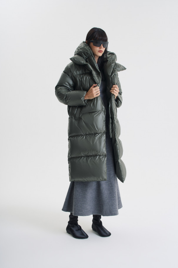 Пуховик Cologne , оливковый, арт. FR24FW1DJ40PCW200OL купить в интернет-магазине