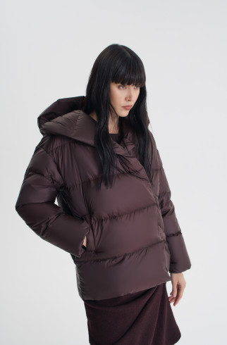Пуховик Dresden , Коричневый, арт. FR24FW1DJ400W200BR купить в интернет-магазине Пуховик Dresden , Коричневый, арт. FR24FW1DJ400W200BR купить в интернет-магазине