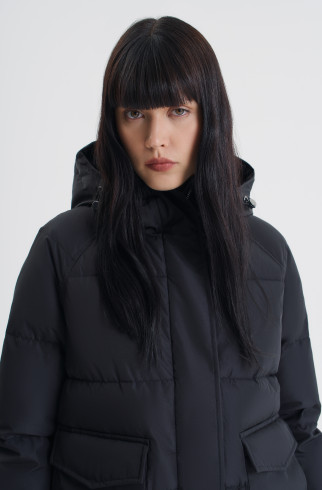 Пуховик Munich , Черный, арт. FR24FW1DJ40ZPW200BL купить в интернет-магазине Пуховик Munich , Черный, арт. FR24FW1DJ40ZPW200BL купить в интернет-магазине