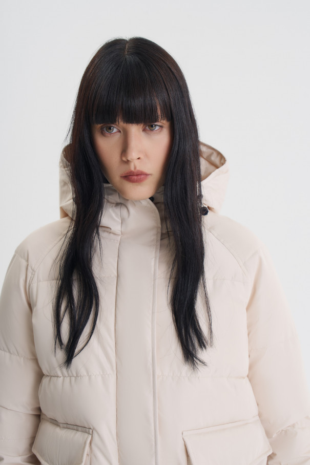 Пуховик Munich , бежевый, арт. FR24FW1DJ40ZPW200BG купить в интернет-магазине