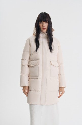 Пуховик Munich , Бежевый, арт. FR24FW1DJ40ZPW200BG купить в интернет-магазине