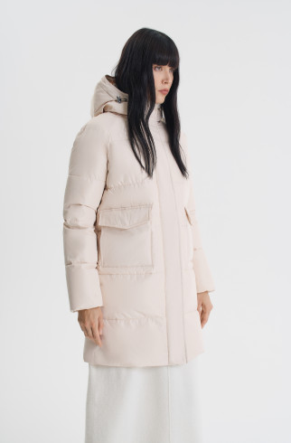 Пуховик Munich , Бежевый, арт. FR24FW1DJ40ZPW200BG купить в интернет-магазине Пуховик Munich , Бежевый, арт. FR24FW1DJ40ZPW200BG купить в интернет-магазине