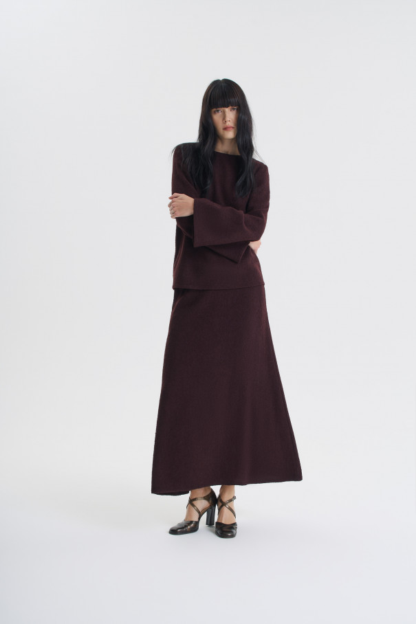 Юбка Geneva , бордовый, арт. FR4WSK03ZPW120BD купить в интернет-магазине